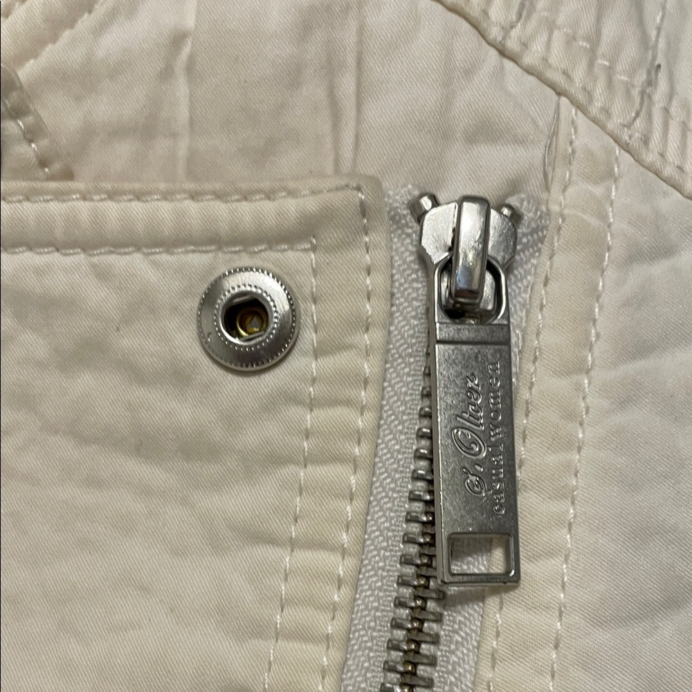 10$ ADD ON! Elegant Cream Jacket for Women - Picture 3 of 6